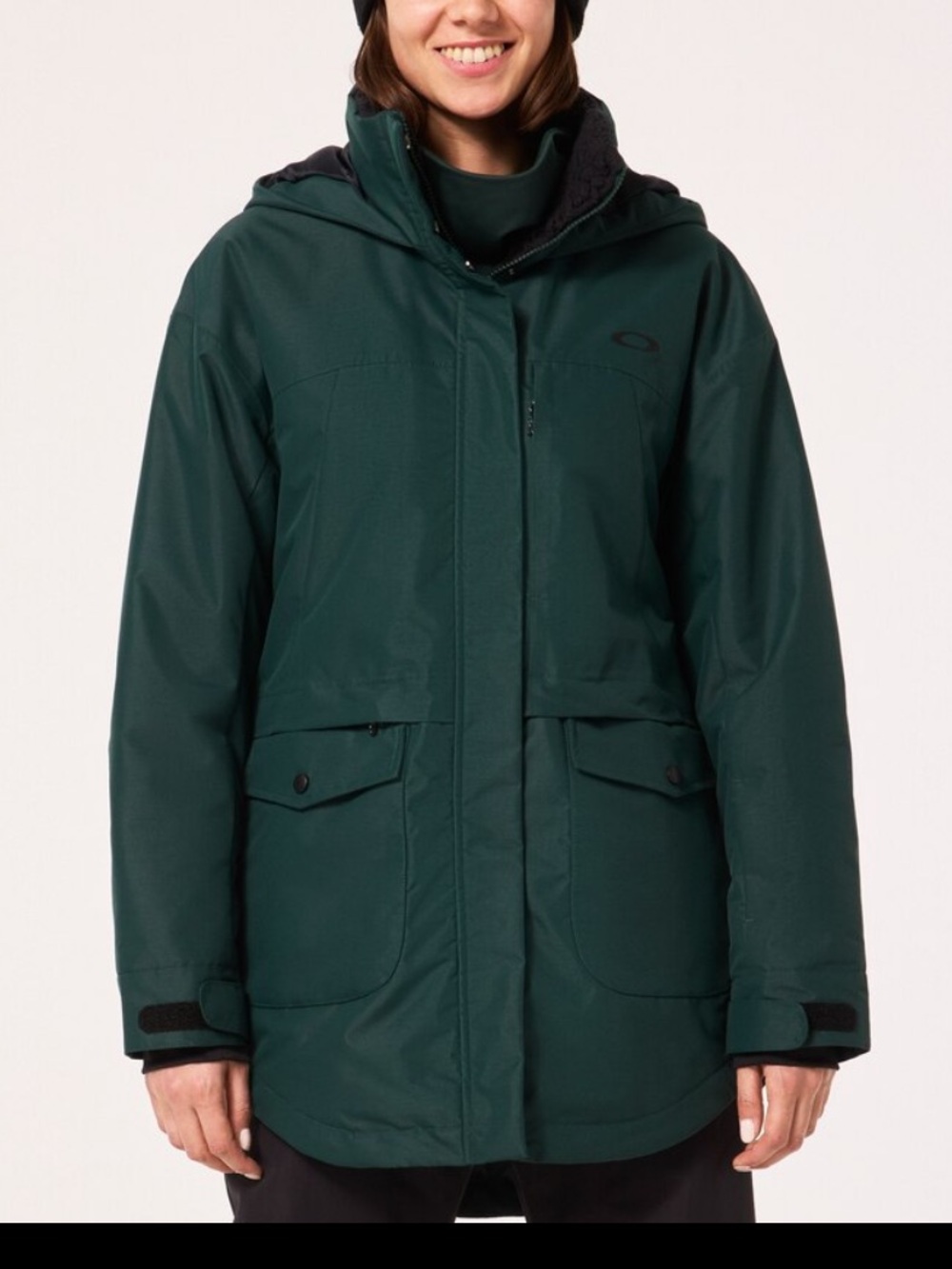 Oakley Kora Insulated Ski Parka Jacket Hunter Green Women’s XS